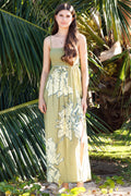 Smocked Maxi Leiha'a Lime Koki'o